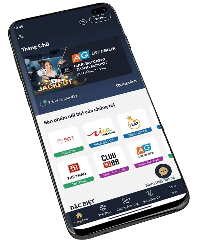 Giao diện App VN89 trên iOS